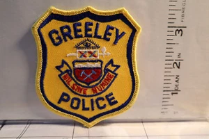 police patch   GREELEY POLICE COLORADO - Picture 1 of 1