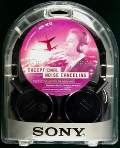 Sony MDR-NC50 Rauschunterdrückung Stereo Kopfhörer VINTAGE VERSIEGELT NEU AUSLAUF  - Bild 1 von 2