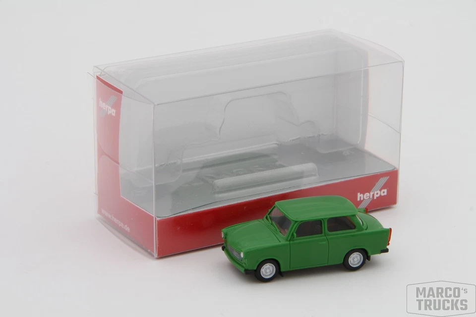 Herpa Trabant 601, grasgreen No. 020763-005 /HN1086 - Image 1 of 1