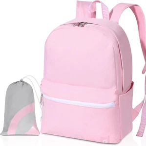 Backpack for School, Basic Bookbag 22L for Women Girls Teens Middle School Colle - Picture 1 of 7