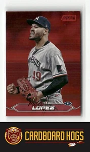 2024 Topps Stadium Club #154 Pablo Lopez Twins Red Foil - Picture 1 of 2