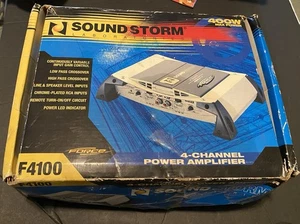Sound Storm Laboratories F4100 Vierkanal 400 W Verstärker Kostenloser Versand - Bild 1 von 7