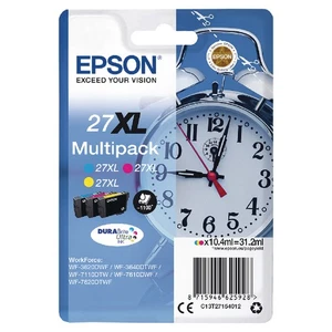 Epson 27Xl Wecker Cyan Magenta Gelb Hohe Reichweite Tintenpatrone Multipack 3 - Bild 1 von 3