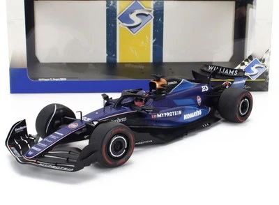 MODELLINO AUTO STATICO SOLIDO WILLIAMS F1 FW46 SAUDI ARABIA 2024 ALBON 1/18 - Immagine 1 di 4