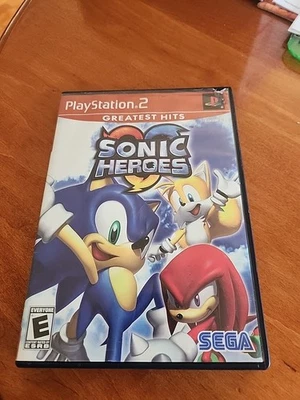 Sonic Heroes Greatest Hits (Sony PlayStation 2, 2005) - No Manual Tested Working - Image 1 of 3
