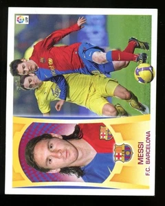 Adesivo Lionel Messi FC Barcelona #15 Ediciones Este La Liga 2009-10 Futbolero - Foto 1 di 2