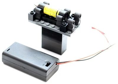 Blocchi supporto combinato incl. laser e scatola batteria interferometro Klompmaker - Immagine 1 di 2