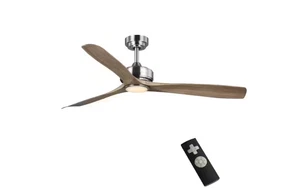 Home Decorators Collection Bayshire 52" Brushed Nickel Ceiling Fan LED Light NEW - Picture 1 of 14