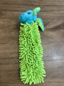 NORWEX Toalla para niños mascota a secado dragón verde lima verde azulado colgante chenilla microfibra - Imagen 1 de 7