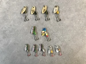 Lot of 11 PANTHER MARTIN SPINNERS #’s 9, 6, & 4: (3/8, 1/4. and 1/8 oz) NICE! - Picture 1 of 4