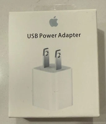 Original Apple 5W USB Power Adapter - Brand New in box - MD810LL/A - Image 1 of 3