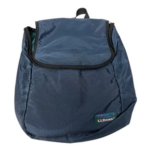 L.L. Bean Personal Organizer Toiletry Bag Travel Pack Blue small - Picture 1 of 8