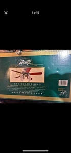 Hunter Fan 23434, BRIGHT BRASS Tradition 52" Ceiling Fan - Picture 1 of 6