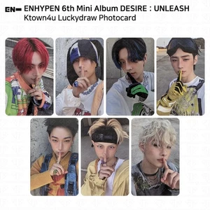 Enhypen 6. Mini Album Desire: Unleash Ktown4u 2. LuckyDraw Event Fotokarte - Bild 1 von 15