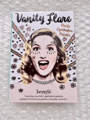 Paleta de sombras de ojos Benefit Vanity Flare Everyday Neutrals nueva en caja Foto 1 de 2