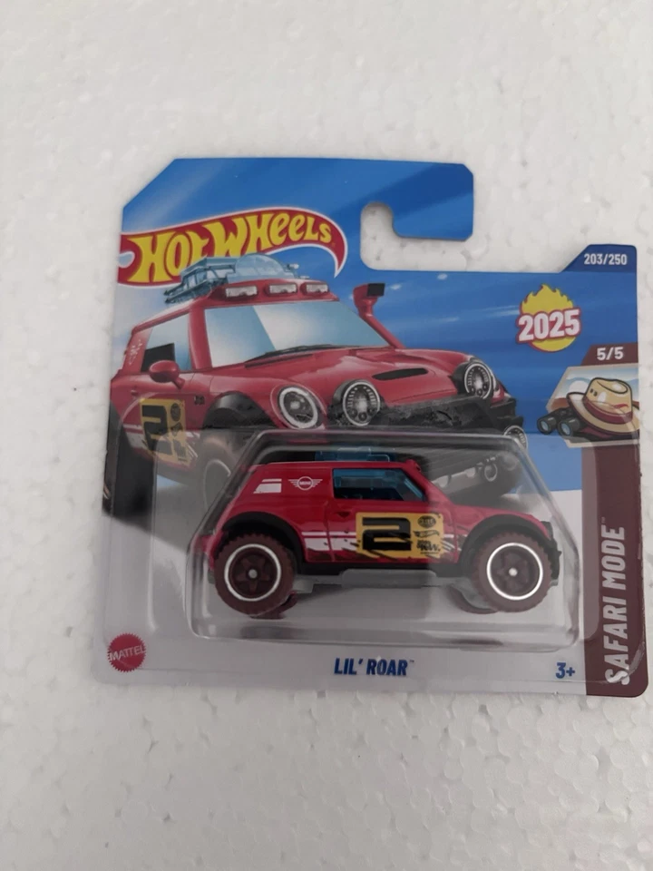 Hot Wheels 2025 '67 Mini Lil ' Roar HW  art safari mode hyw44 203/250 5/5 - Immagine 1 di 1