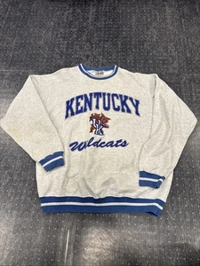 Kentucky Wildcats Team Eddion Apparel Vintage Gr. XL Pullover 3D Schriftzug - Bild 1 von 9