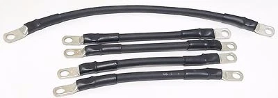 Juego de cableado de batería calibre 4 H D 36V para carro de golf E-Z-GO TXT (EXTREMOS SELLADOS) Foto 1 de 2