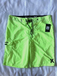 Hurley Herren Badeshorts hell neongrün Gr. 34 - Bild 1 von 3
