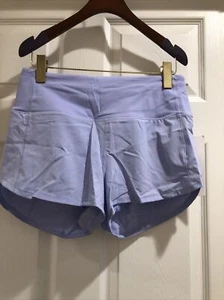 NUEVO CON ETIQUETAS Lululemon Speed Up Corto HR 2,5" *Lavanda Forrada Oscuridad LAVD Tamaño: 6 - Imagen 1 de 6
