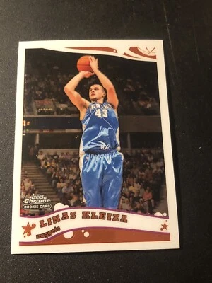 2005-06 Topps Chrome Linas Kleiza #175 Rookie RC - Image 1 of 2