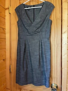 Gray Sleeveless Sheath Dress Size S - Picture 1 of 1
