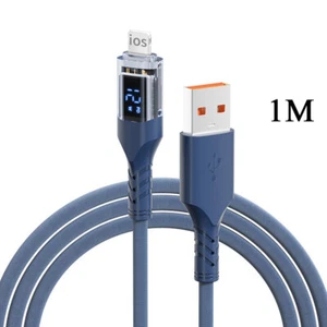 USB C to USB C Cable 100W PD Fast Charging Cord Type-C Charger with LED Display* - Picture 1 of 13
