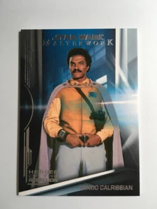 2019 Star Wars Masterwork Lando Calrissian Heroes of the Rebellion Insert #HR-7 - Picture 1 of 4