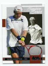 2005 Ace Signature Series -  Rainer Schuettler Single Tennis Card #53