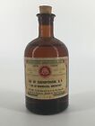 Vintage Apothecary Fritzsche Brothers NY Oil of Chenopodium cork Glass Bottle