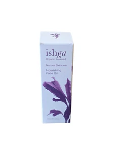 Ishga Organic Seaweed Nourishing Face Oil 30ml – Natural Skincare, Vegan - Picture 1 of 4