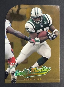 2005 Fleer Ultra Curtis Martin #27 Gold Medallion Die Cut New York Jets HOF - Picture 1 of 2