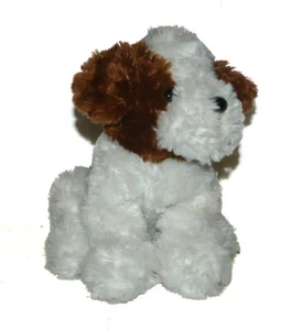 SELTEN 10 Zoll Circo Plüsch Hund Welpe Terrier Stofftier Lovey braun weiß - Bild 1 von 6