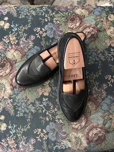 CAMPER Ladies Black Leather Flats Size EU39 US8 - Picture 1 of 5