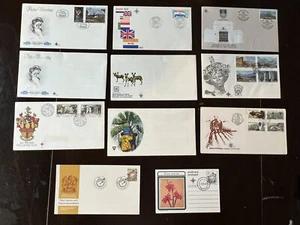 1970s-1980s RSA REPUBLIC OF SOUTH AFRICA LOT OF MINT USED COVERS AND POSTCARDS - Picture 1 of 10