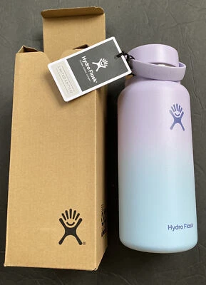 Limited Edition Whole Foods Wide Mouth Hydro Flask in Aurora  32oz - Image 1 of 4