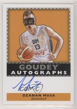 2018 Upper Deck Goodwin Champions Goudey Auto Dzanan Musa #GA-DM Rookie Auto RC