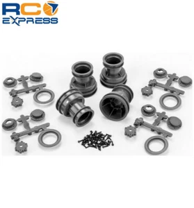 JConcepts Mini-Tribute Wheel with Hex Adaptor Covers Mock Bead Lock 4pc JCO3455G - Picture 1 of 1