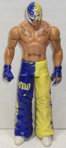 2010 Mattel WWE Rey Mysterio 6" Actionfigur schwarz gelb - Bild 1 von 2