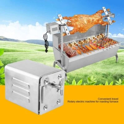 BBQ Röster Spanferkelgrillmotor Elektromotor Drehspieß Edelstahl Motor 220V 70KG - Bild 1 von 4