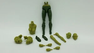 HEMBRA ORC Blanco Escala 1:18 Piezas - Boss Fight Studio HACKS Armería de Vitruvio - Imagen 1 de 11