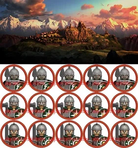 15PCS Lord Of The Rings War Of The Rohirrim Rohan Knight 4cm Little Figure Toy - Picture 1 of 1