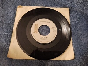 SAVOY BROWN "Run To Me/Georgie" 1981 VINYL RECORD VG+ FREE SHIPPING * - Picture 1 of 2