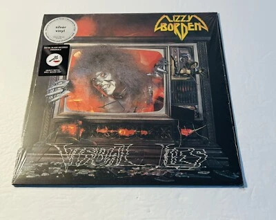 Lizzy Borden Visual Lies Silver Vinyl LP Record w/poster& download card NM/NM - Image 1 of 4