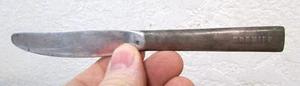 vintage Braniff airline silverware utensil knife, 7 inch, great collectible - Picture 1 of 3