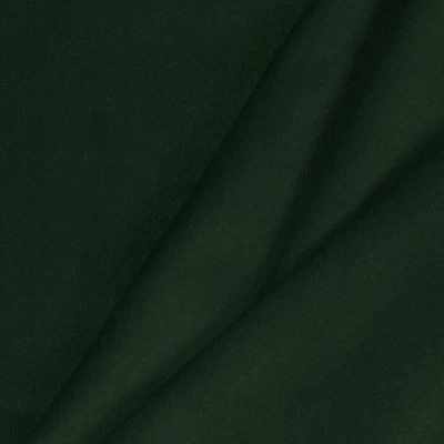 DARK GREEN  SOLID  TWILL COTTON BLEND FABRIC 26X 45 INCHES WIDE - Image 1 of 2