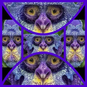 Purple Monkey Iris Seeds Home Gardening Flower Garden Plant Seed FREE AUST POST - Picture 1 of 1