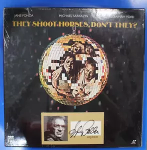 Sealed New SIGNED They Shoot Horses, Don't They Laserdisc 1411/2500 NOT DVD/VHS - Picture 1 of 2
