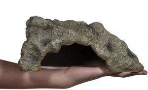 Reptile Simulation Rock Hideouts Cave Amphibian Hides Resin Habitat Decor Shelte - Picture 1 of 6