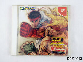 Street Fighter W Double Impact Dreamcast Japanese Import Region Locked US Seller